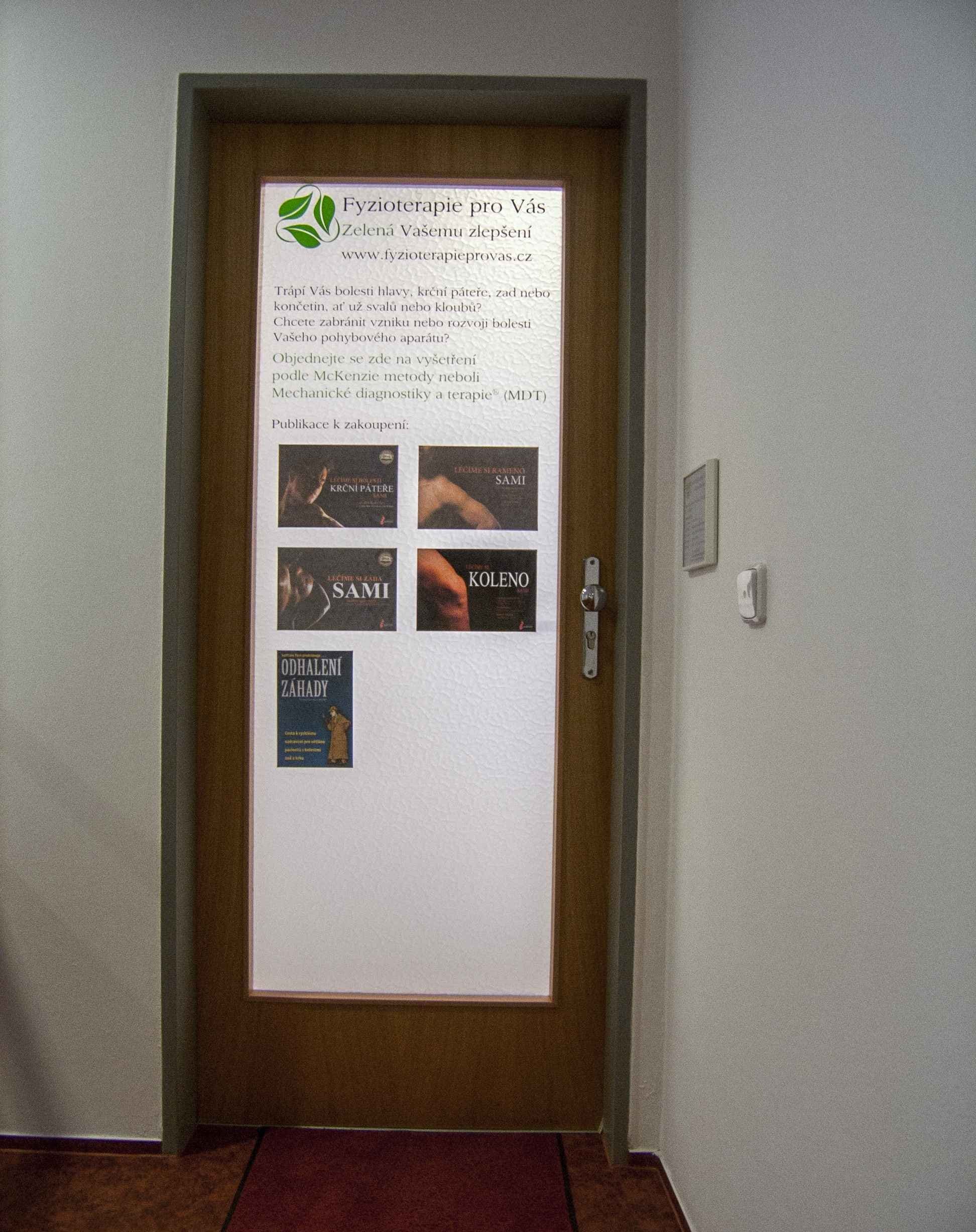 Dveře ordinace